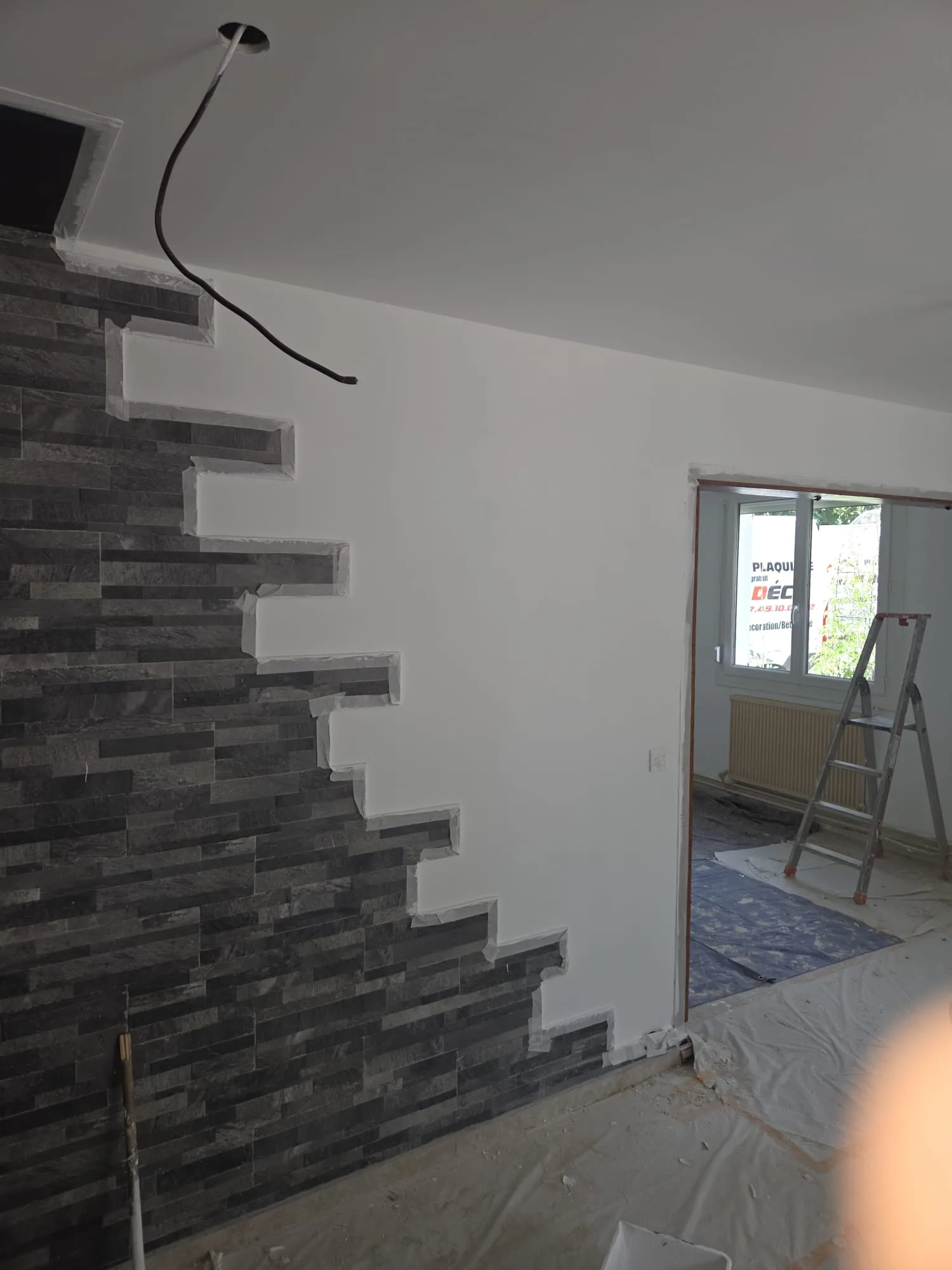 Peinture intérieure maison neuve — Sigean